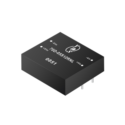 70D 系列 3瓦 0.5KV隔離電壓 直流對直流電源轉換器