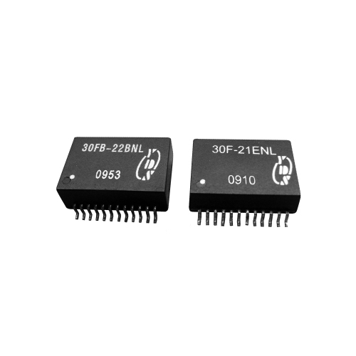 30FB-2X系列 10/100/1000 Base-T 24PIN SOIC 網路濾波器